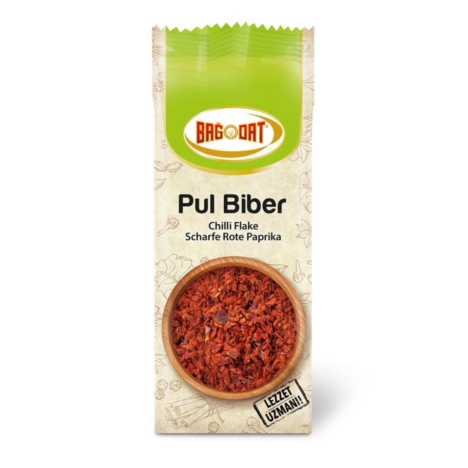 Bağdat Acı Kırmızı Pul Biber 80 GR