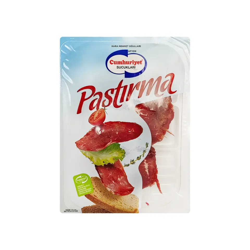 Cumhuriyet Çemensiz Pastırma 90Gr