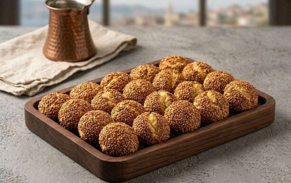 Susamlı Kurabiye 300Gr