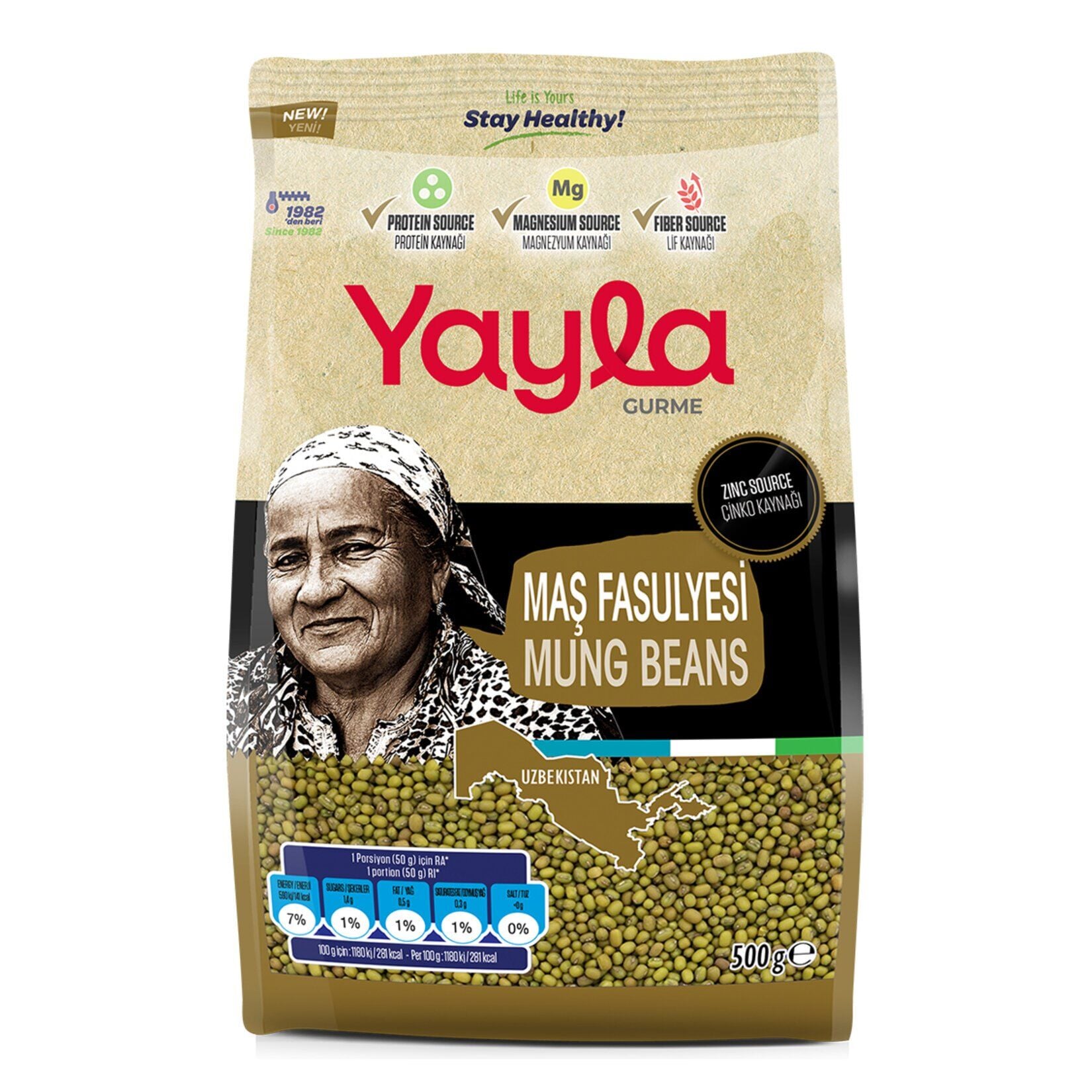 Yayla Gurme Maş Fasulyesi 500Gr