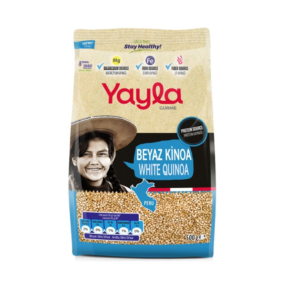 Yayla Gurme Beyaz Kinoa 500Gr
