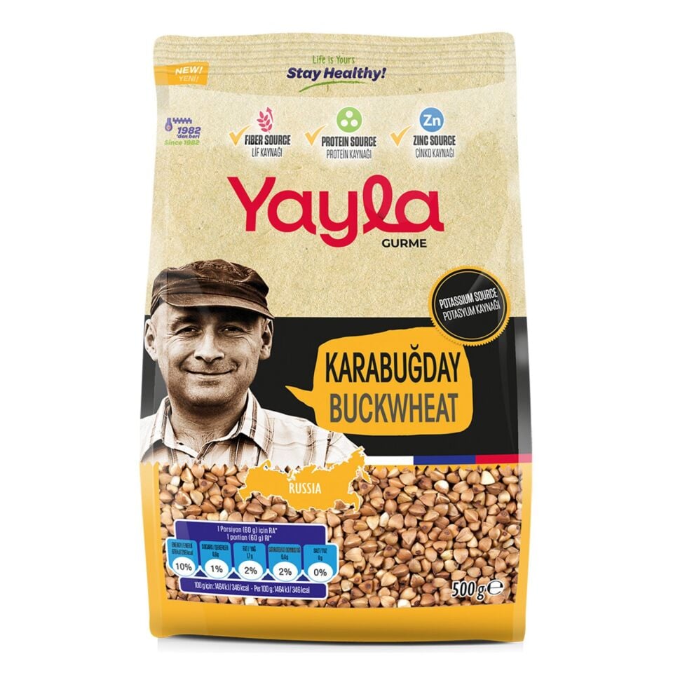 Yayla Gurme Karabuğday Greçka 500Gr
