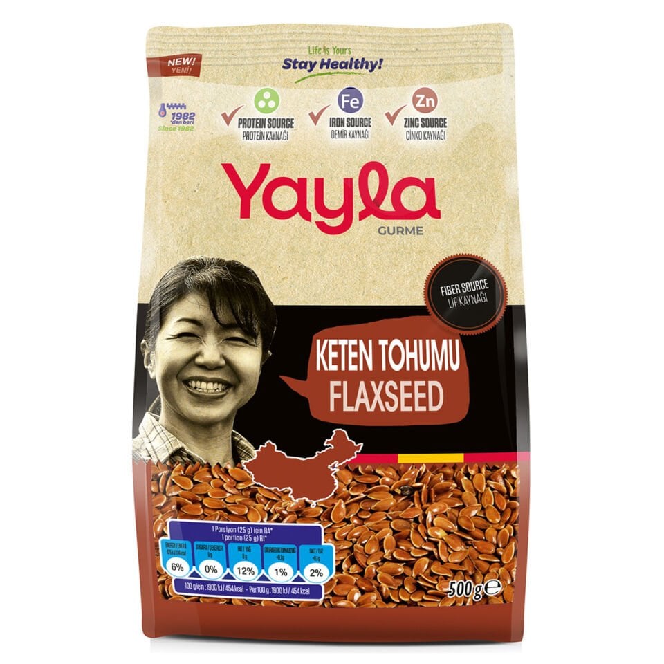 Yayla Gurme Keten Tohumu 500Gr