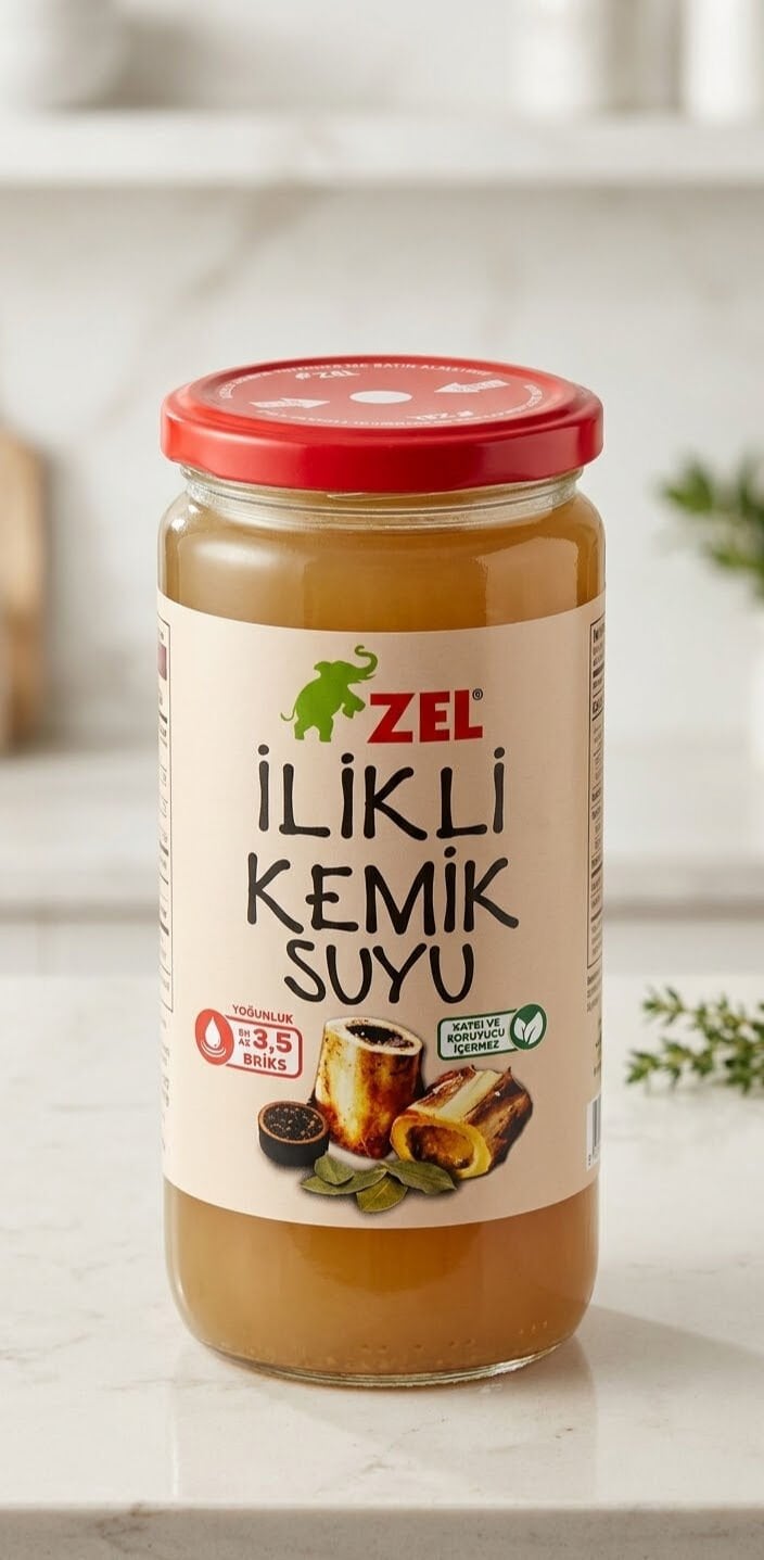 Zel İlikli Kemik Suyu 480 Ml