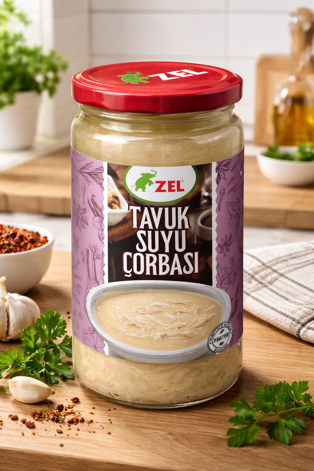 Zel Tavuk Suyu Çorbası 480 Ml