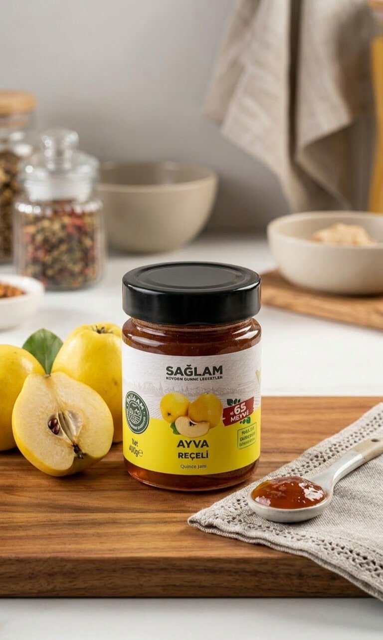 Sağlam Ayva Reçeli 400 Gr