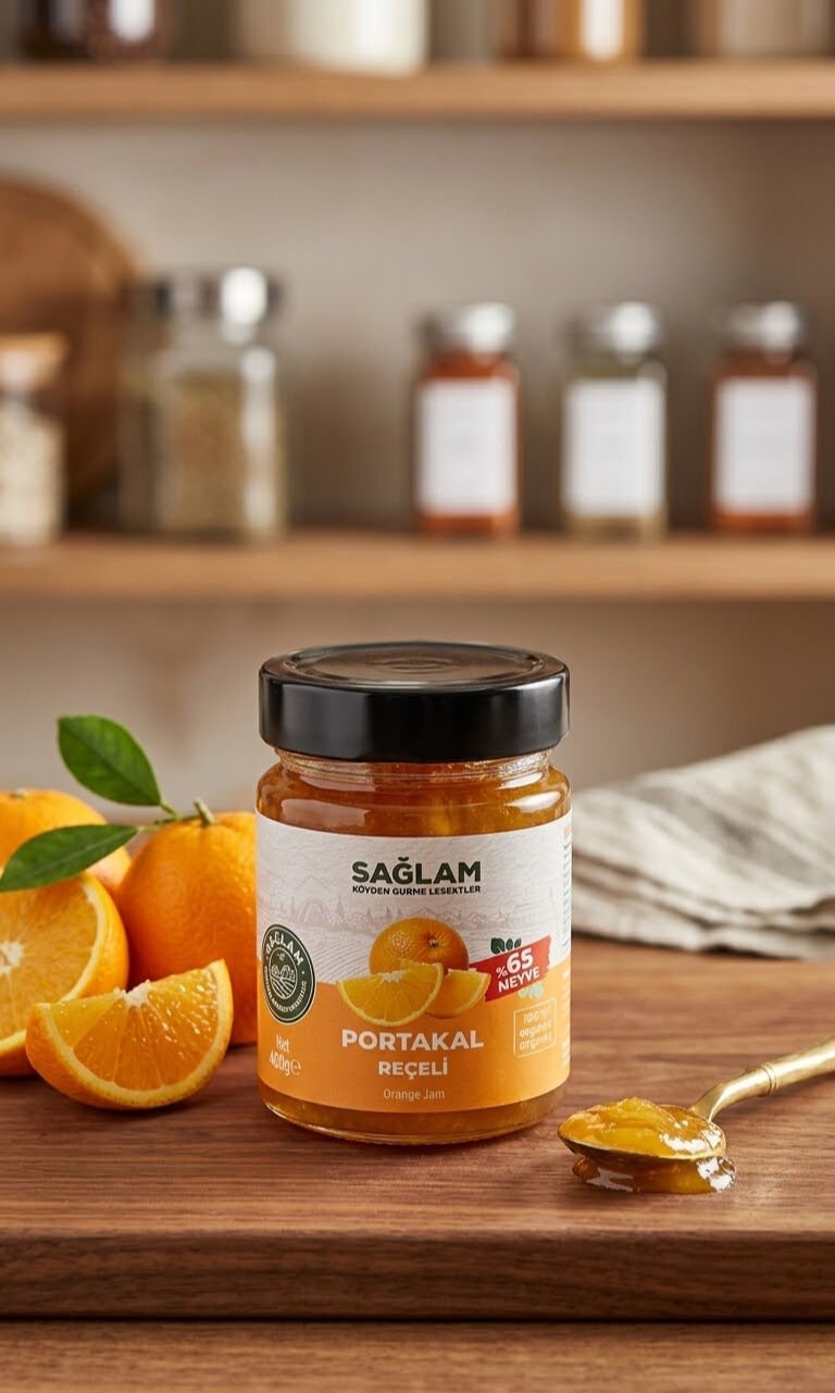Sağlam Portakal Reçeli 400 Gr