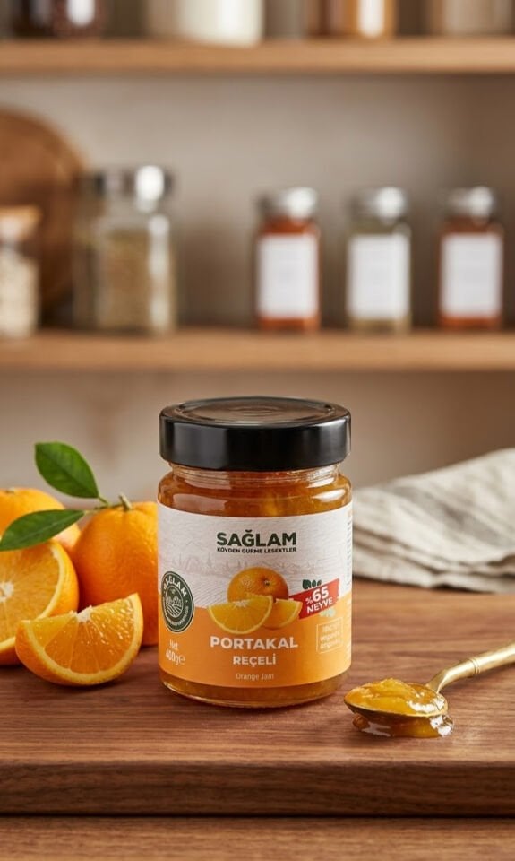 Sağlam Portakal Reçeli 400 Gr