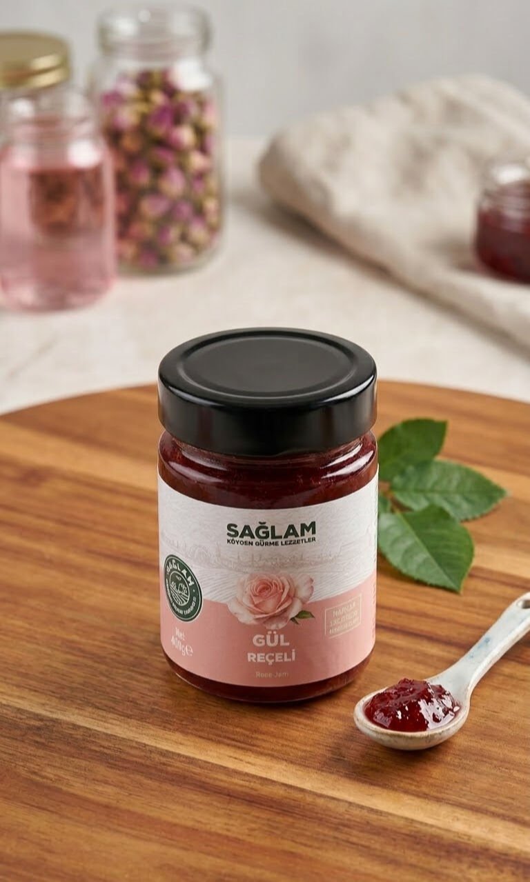 Sağlam Gül Reçeli 400 Gr