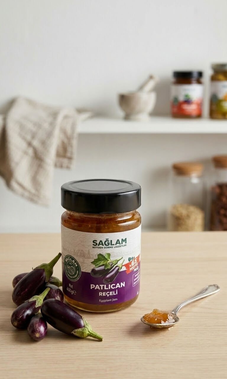 Sağlam Patlıcan Reçeli 400 Gr