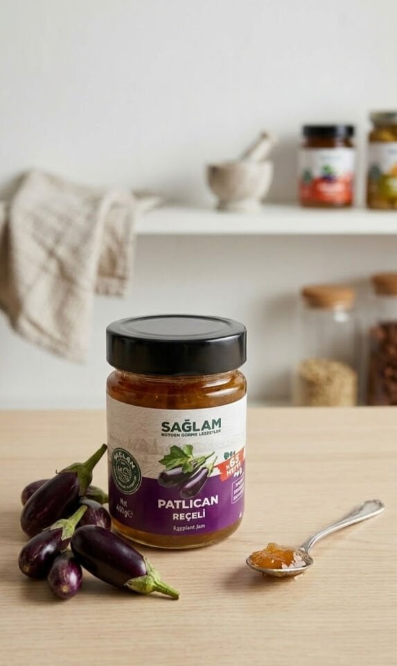 Sağlam Patlıcan Reçeli 400 Gr