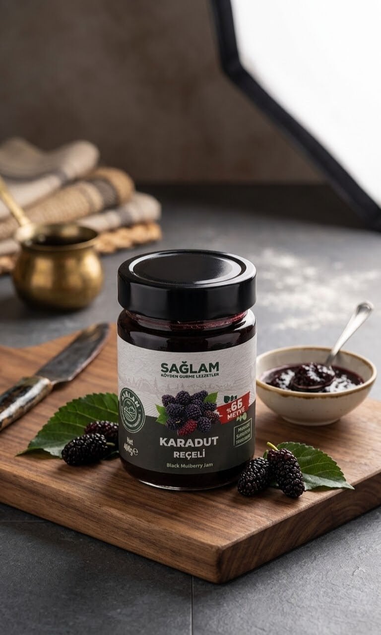 Sağlam Karadut Reçeli 400 Gr