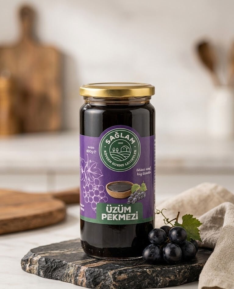Üzüm Pekmezi 600 Gr