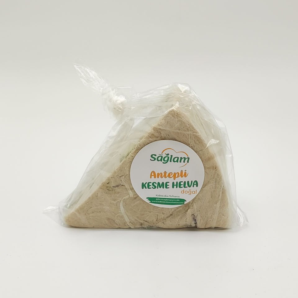 Doğal Fıstıklı Kesme Helva 350 Gr