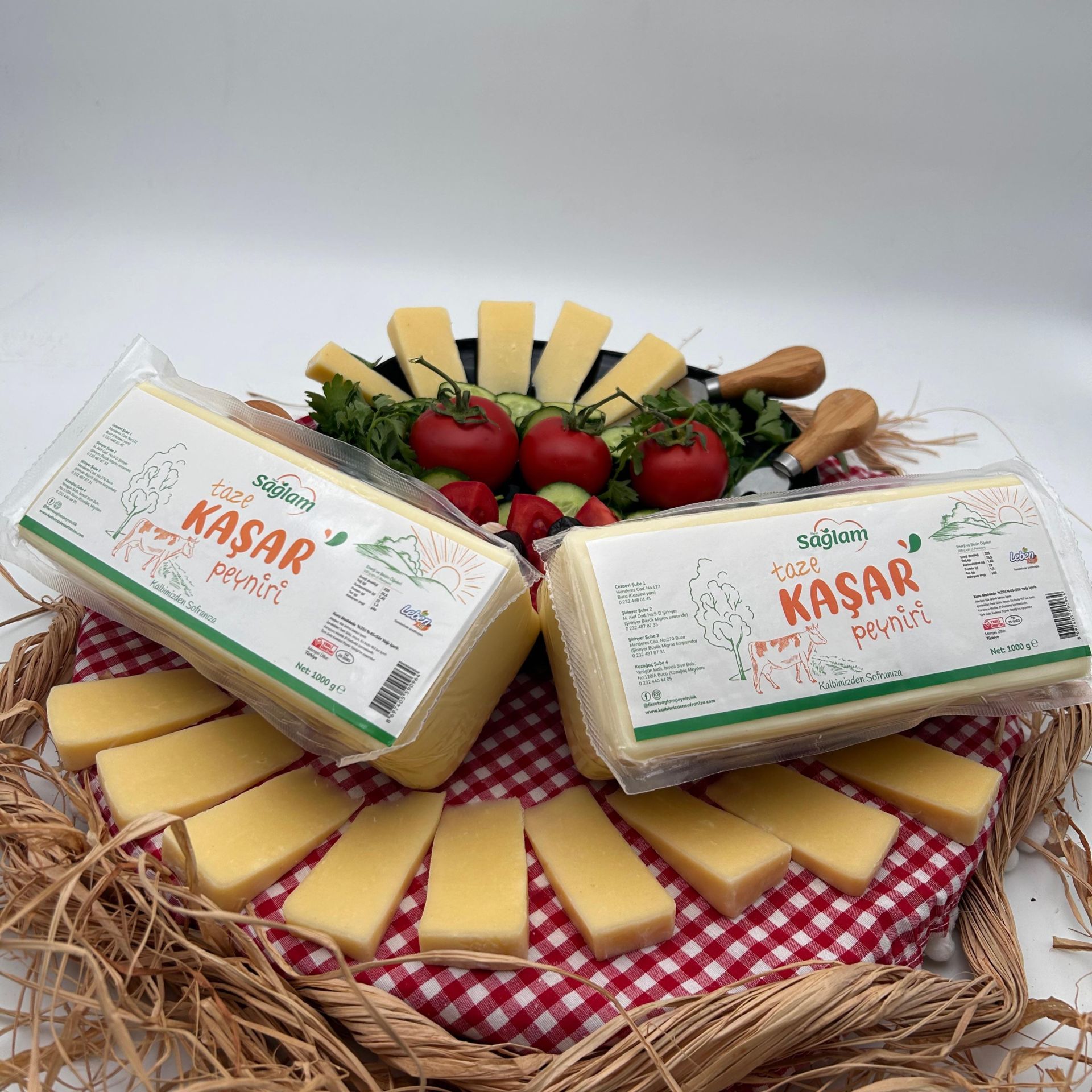 Sağlam Kaşar Peyniri 350 Gr