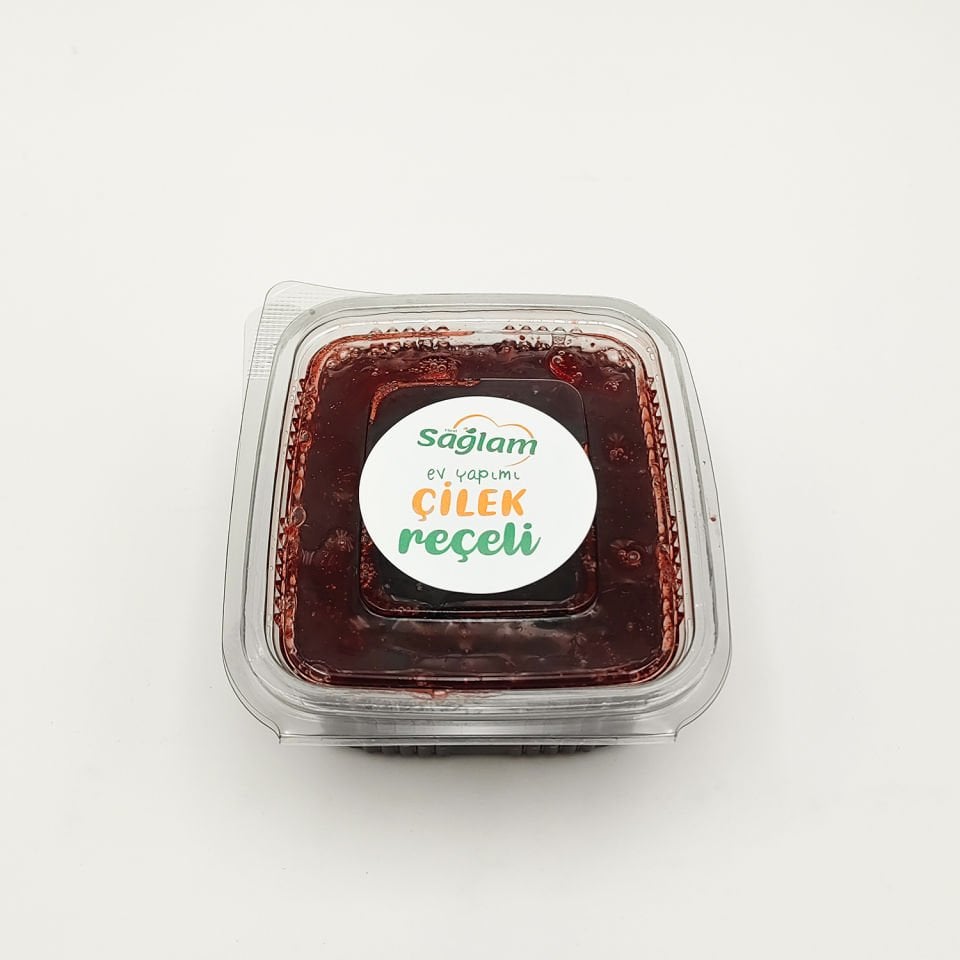 Ev Yapımı Çilek Reçeli 250 Gr
