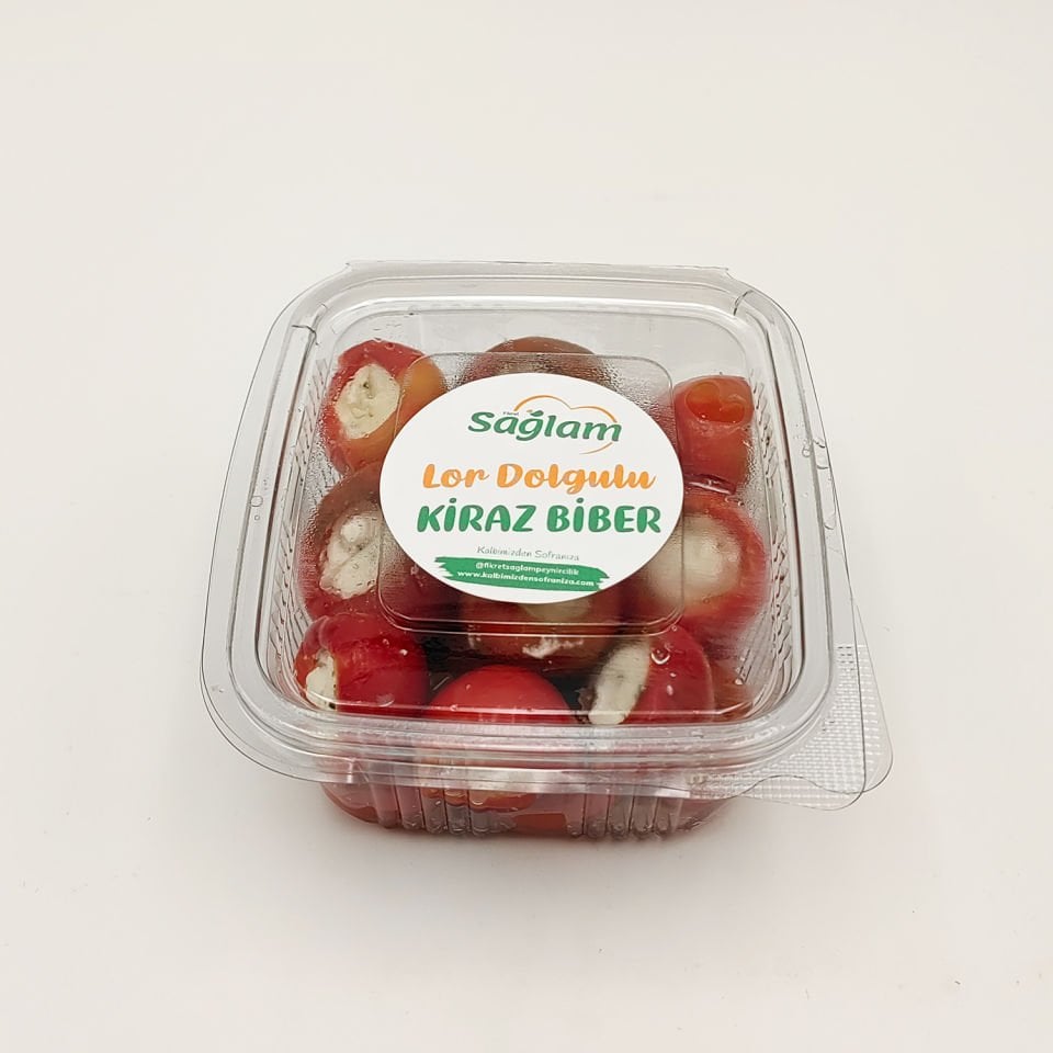Lor Dolgulu Kiraz Biber 350 Gr