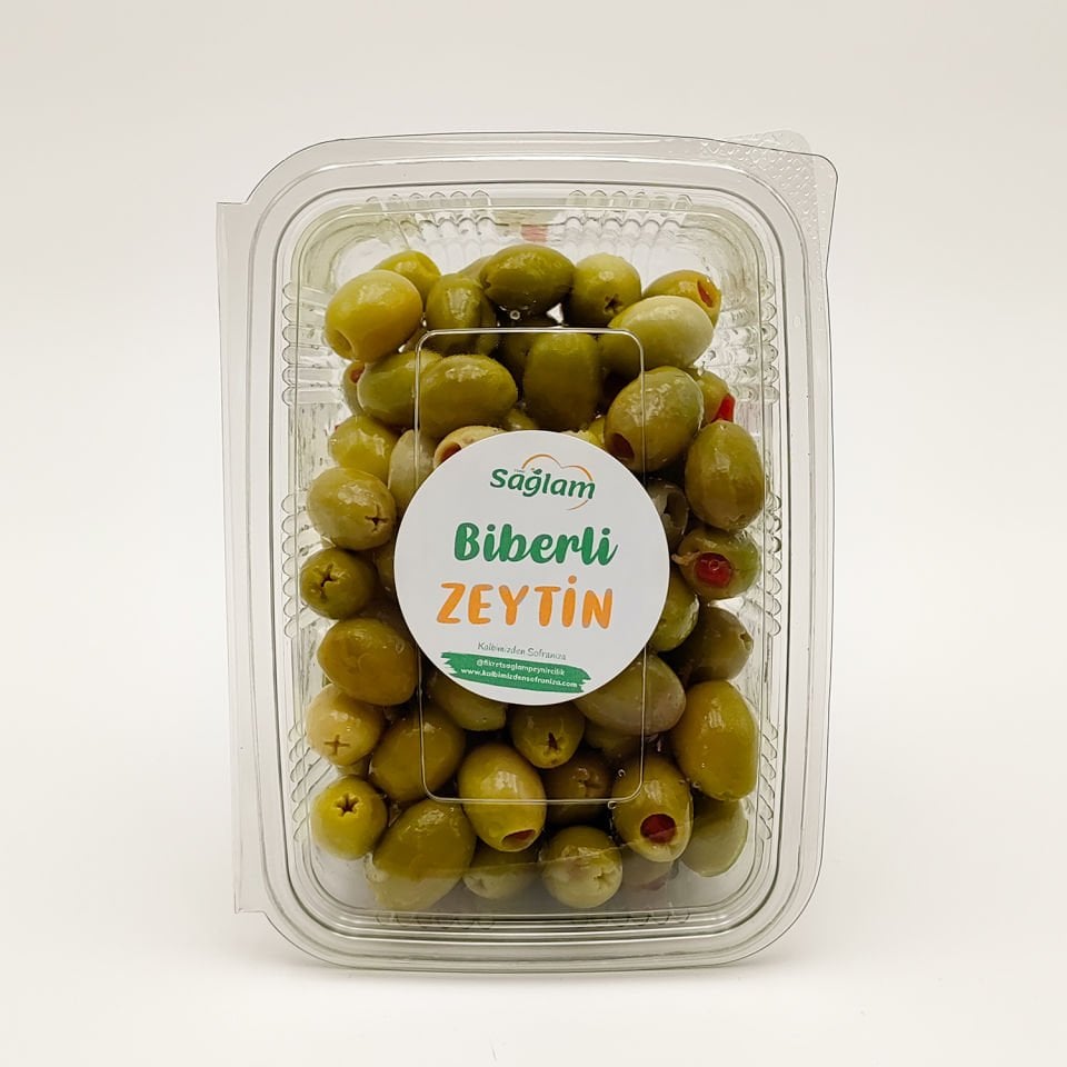 Biberli Zeytin 350 Gr