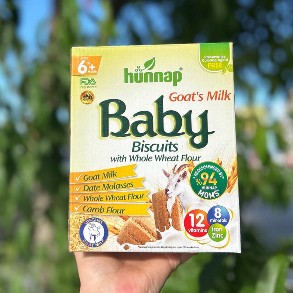 Hünnap Keçi Sütlü Bebe Bis. 400 Gr