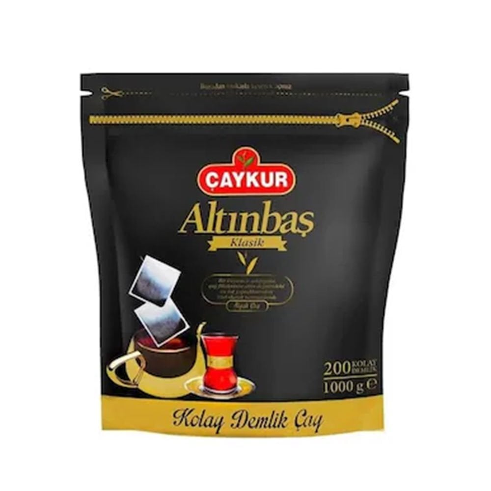 Çaykur Altınbaş Poşet 1 Kg Siyah