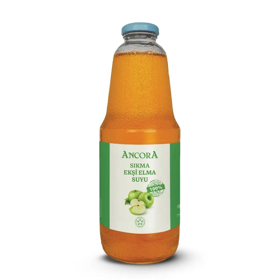 Ancora Sıkma Ekşi Elma Suyu 1 Lt