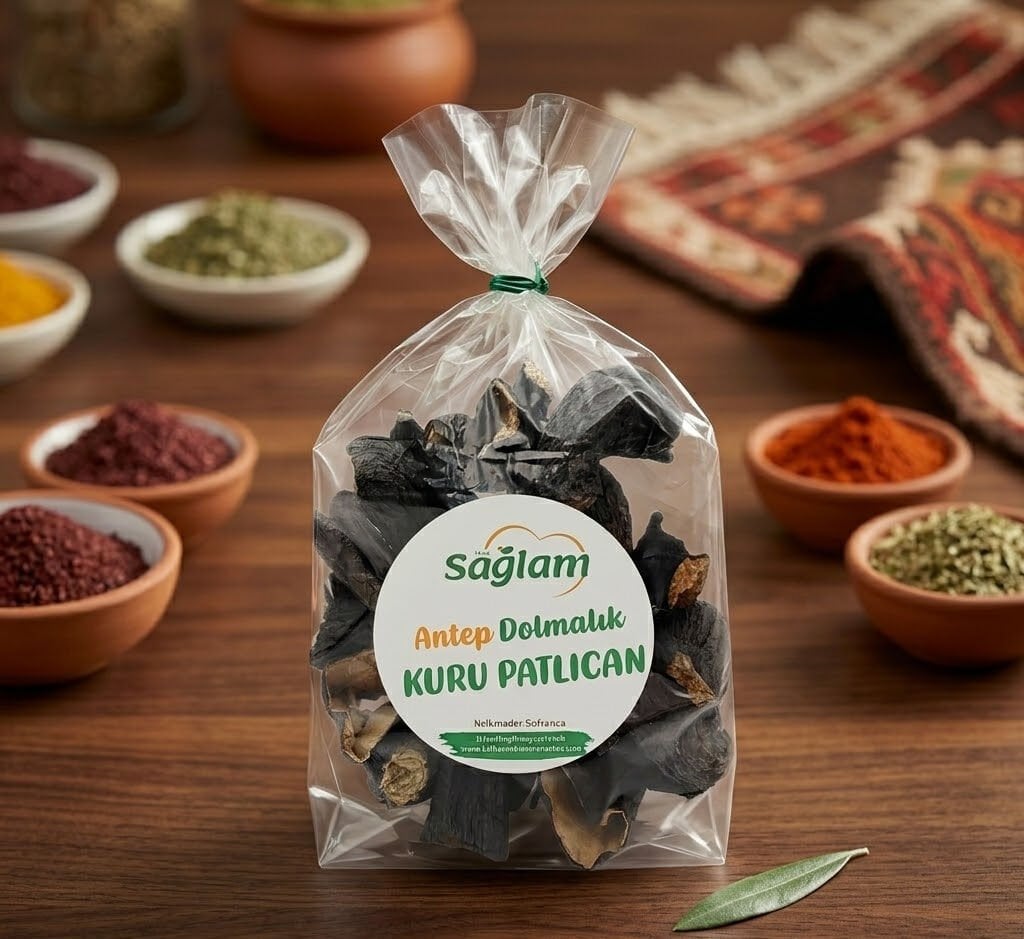 Dolmalık Antep Patlıcanı Yarım Dizi