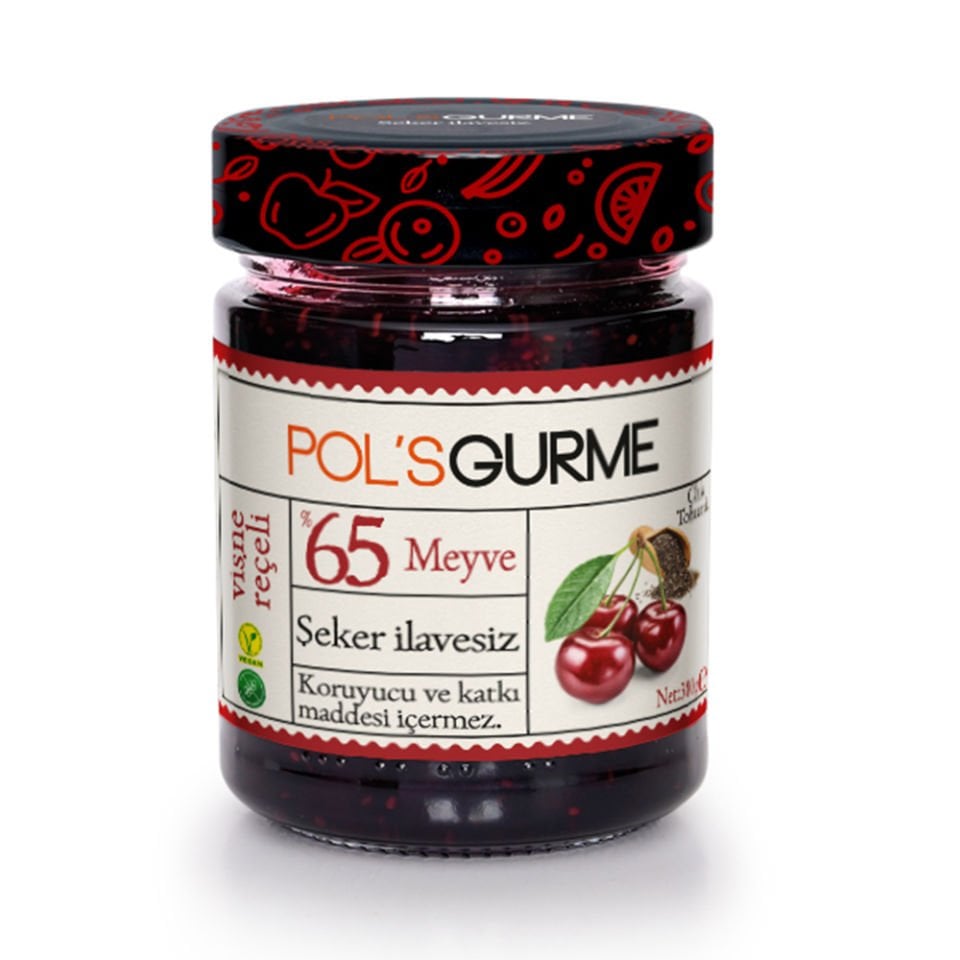 Pols Gurme Vişne Reçel 380 Gr