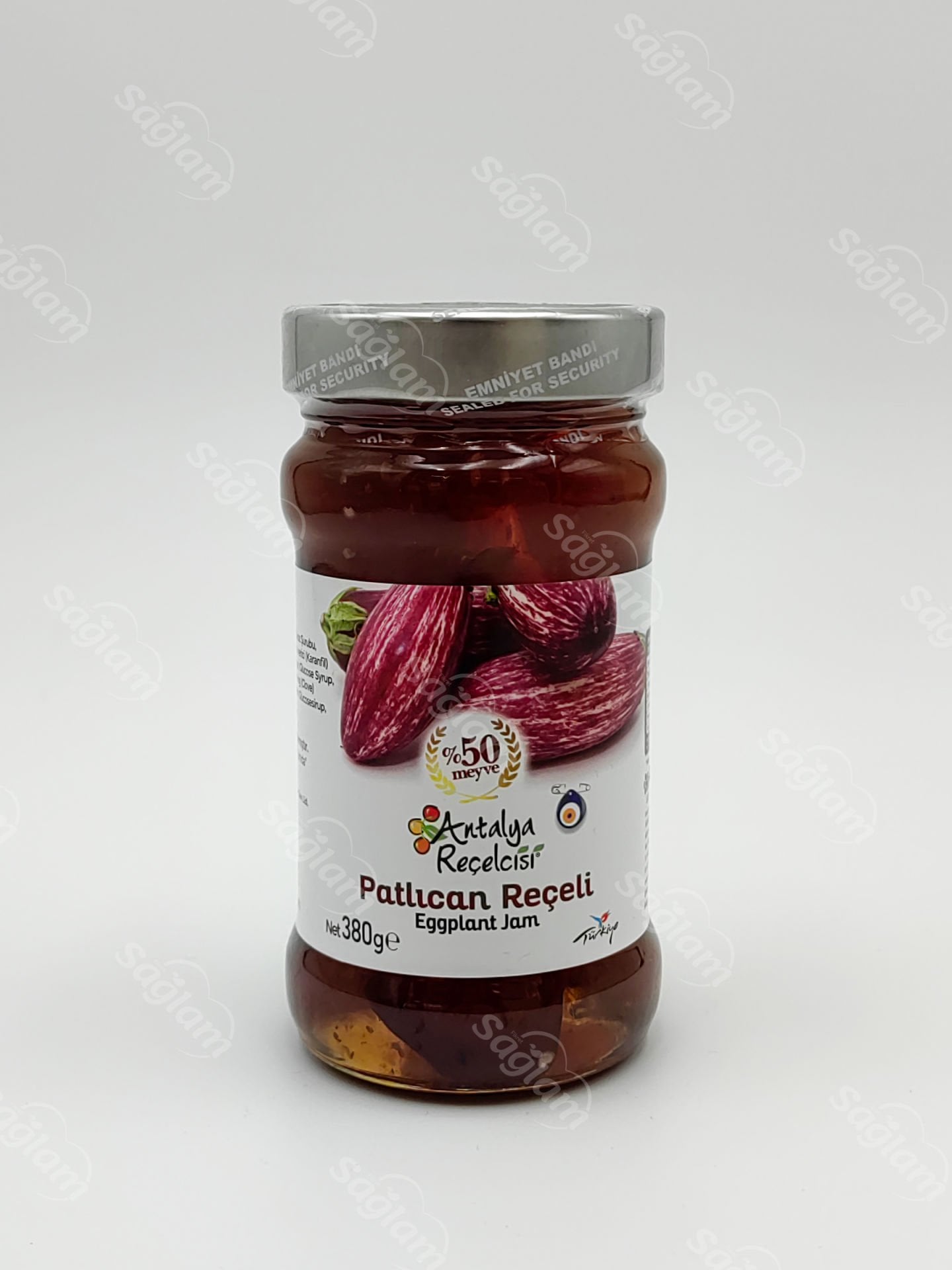 Antalya Reçelcisi Patlıcan Reçeli 380 Gr