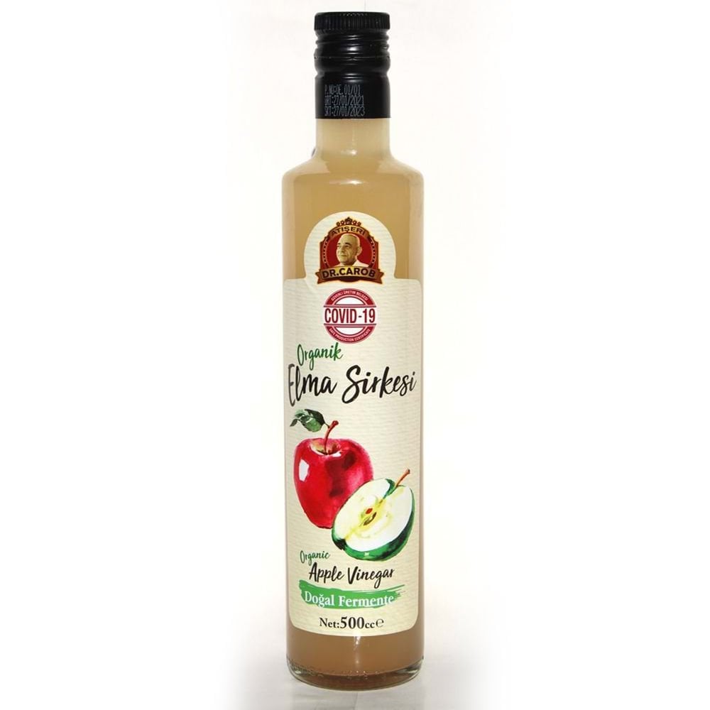 Atışeri Organik Elma Sirkesi 500 Gr