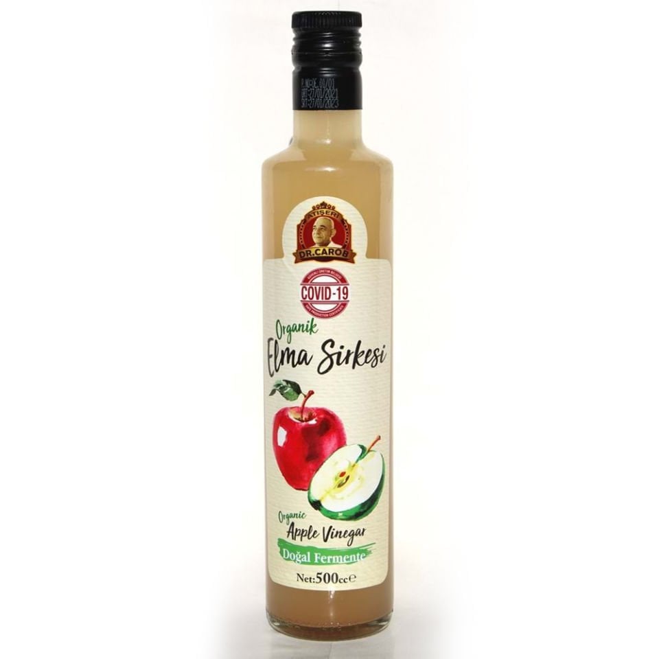 Atışeri Organik Elma Sirkesi 500 Gr