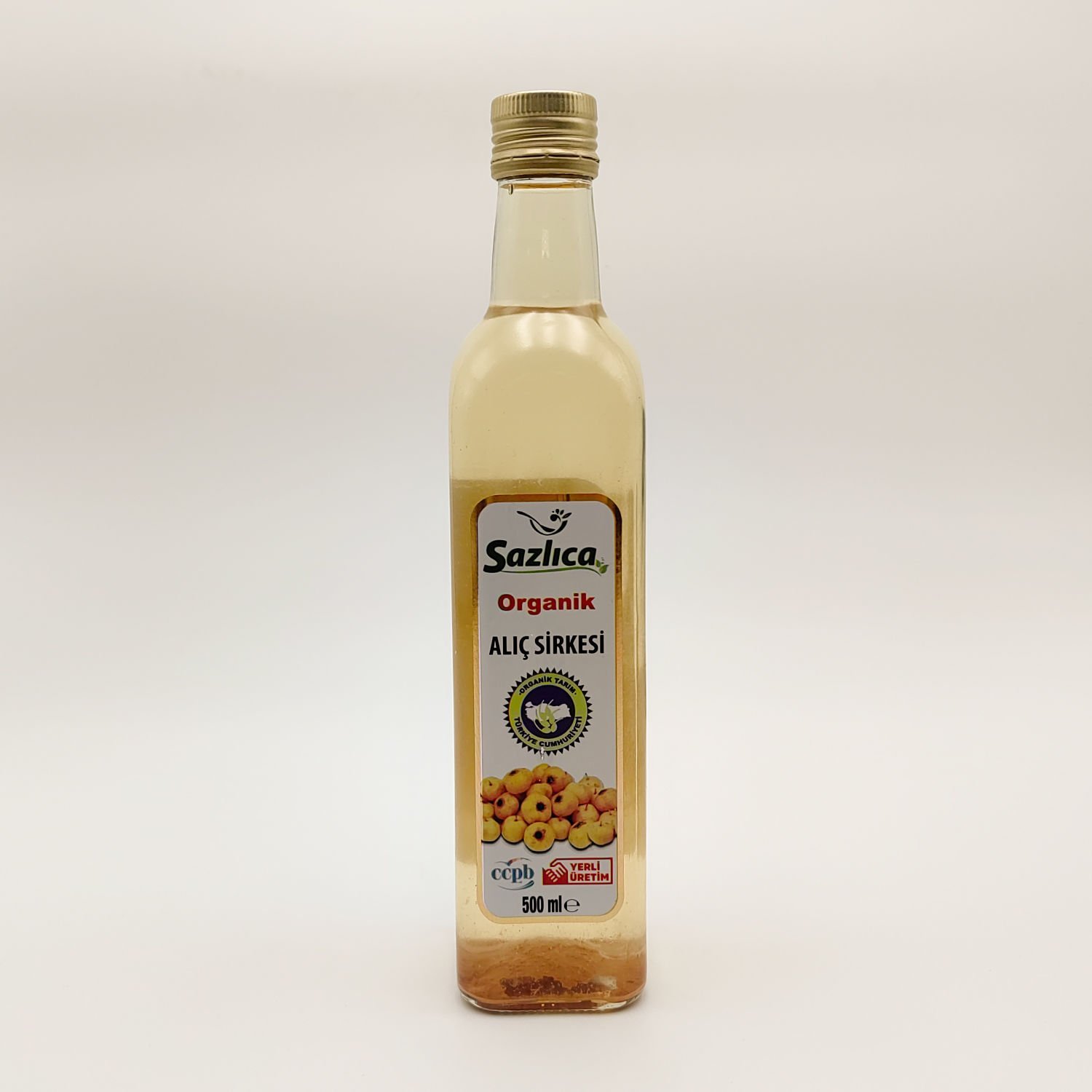Sazlıca Organik Alıç Sirkesi 500 Ml