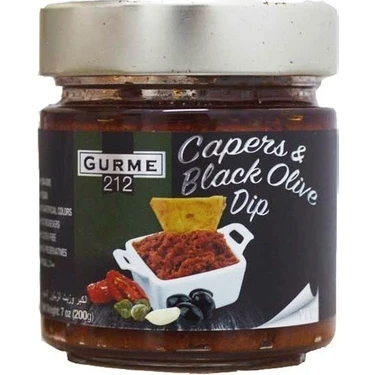 Gurme 212 Akdeniz Kapari Zey. Ezme 200Gr