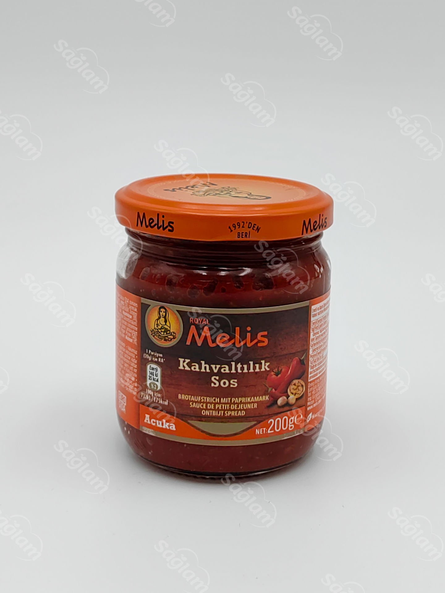 Melis Kahvaltılık Sos Acı 200 Gr