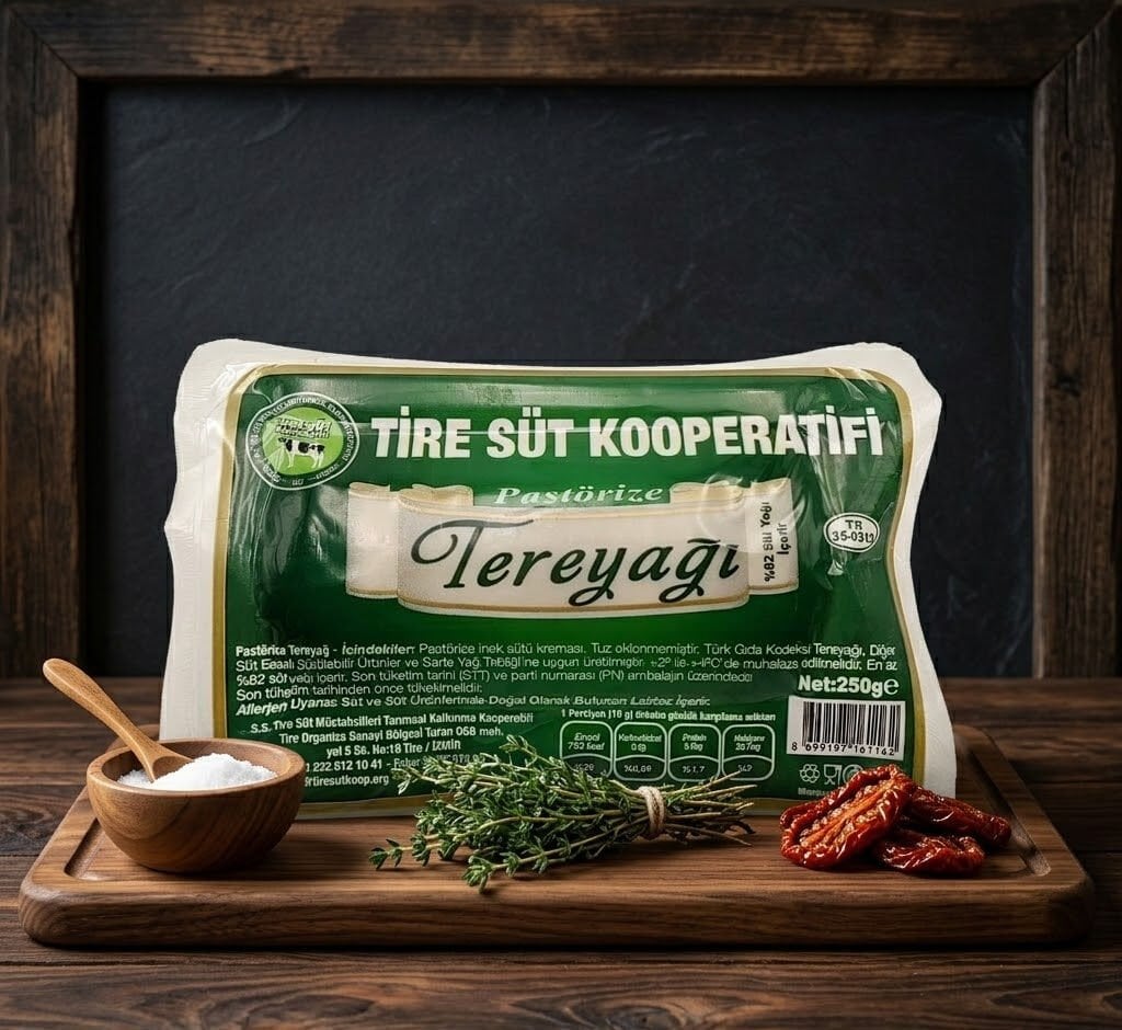 Tire Süt Koop Tereyağı 250 Gr