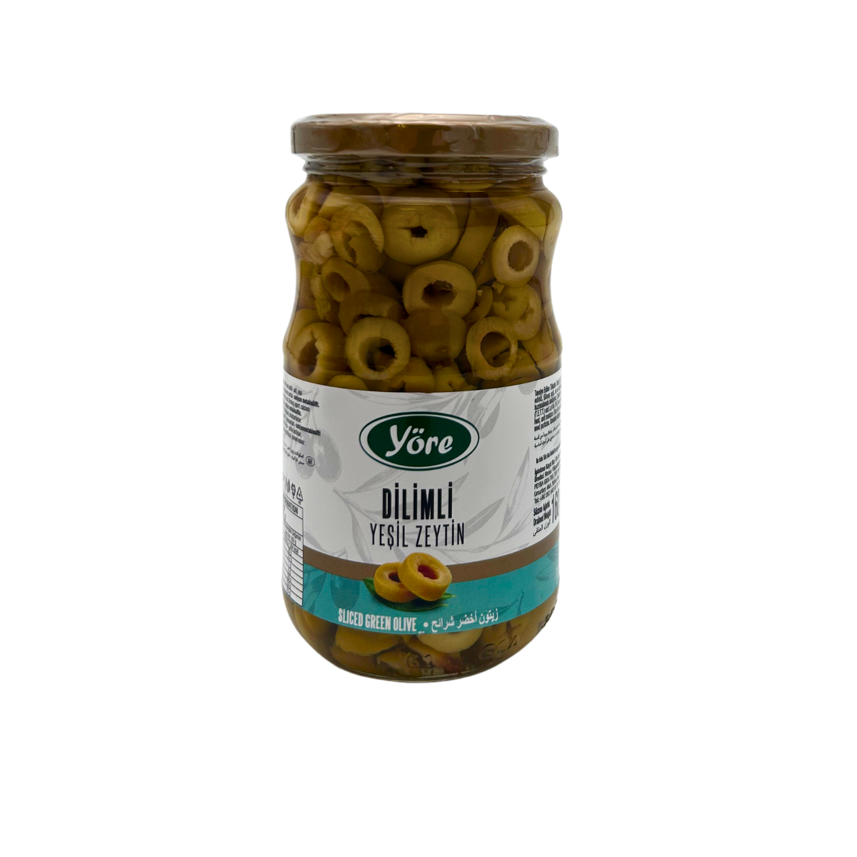 Yöre Dilimli Yeşil Zeytin 350 Gr