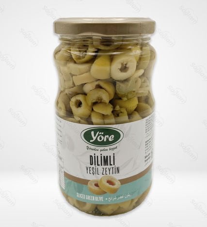 Yöre Dilimli Yeşil Zeytin 350 Gr